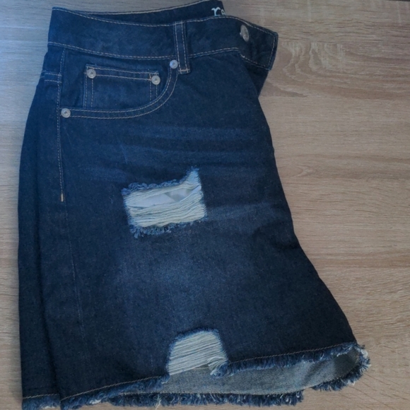 US Size 7 - High Waisted Mom Shorts - Picture 2 of 4